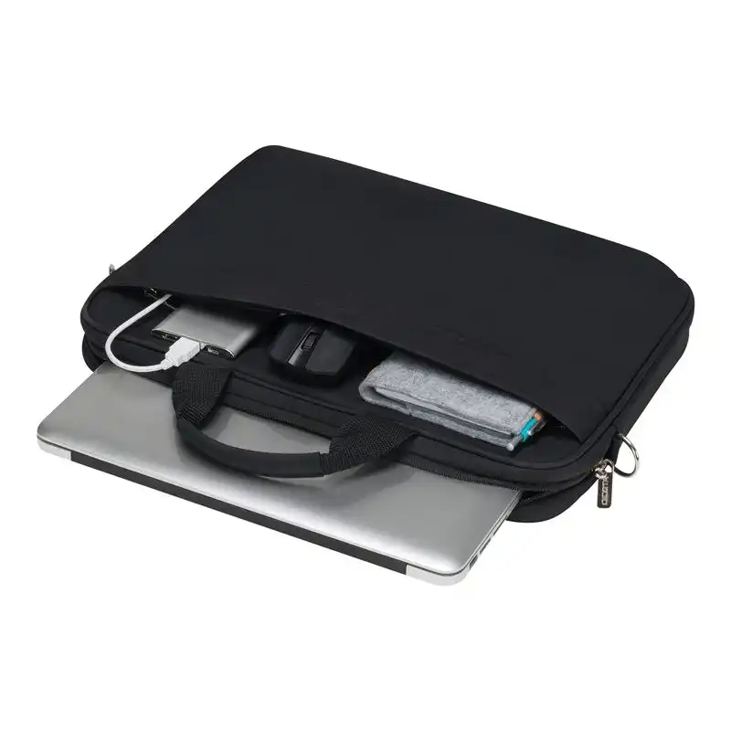 DICOTA Top Traveller Wireless Mouse Kit - Sacoche pour ordinateur portable - 15.6" - noir - avec souris opti... (D31685)_1